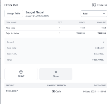 Streamline Order Management